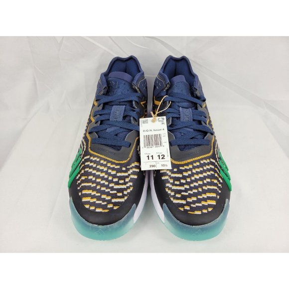 Adidas D.O.N. Issue 4 Shoes Sneakers Mens Size 11 Blue White GY6504 - Picture 4 of 6